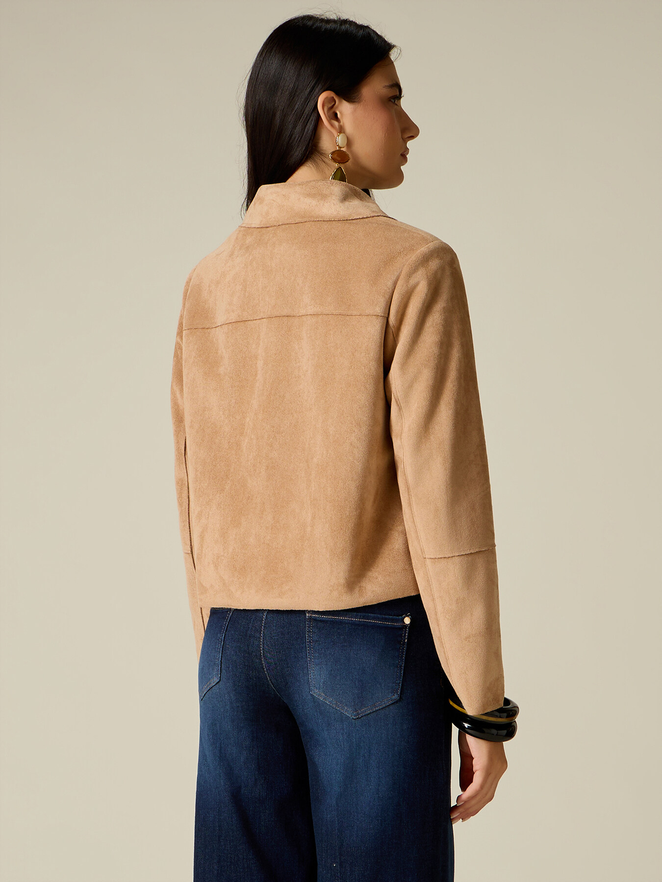 Boxy-Jacke mit heraldischen Kn&ouml;pfen image number 1