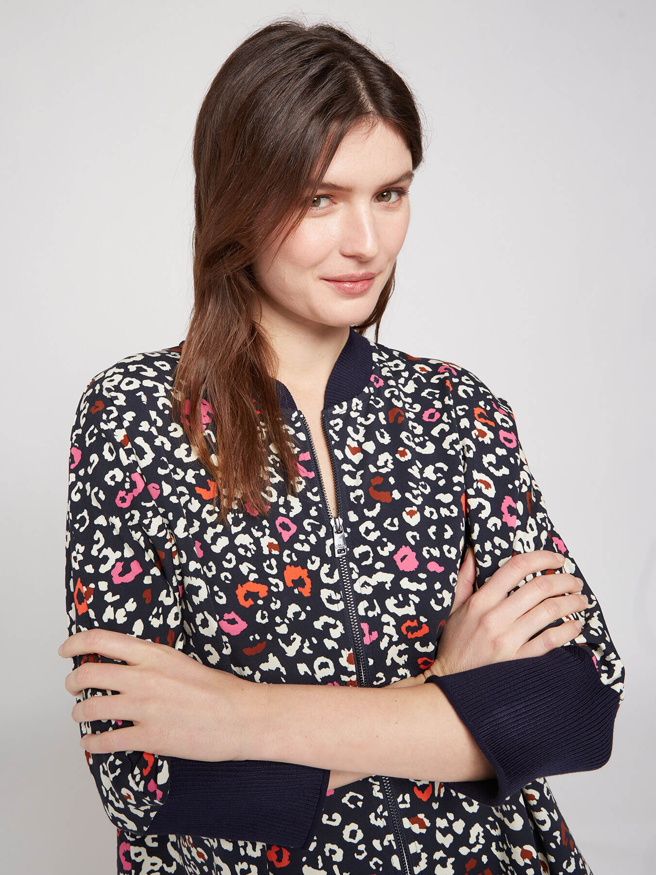 Felpa fantasia con zip image number 2