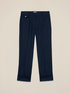 Pantalones chinos de lino con dobladillo image number 4