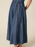 Rochie lungă fără m&acirc;neci cu efect denim image number 2