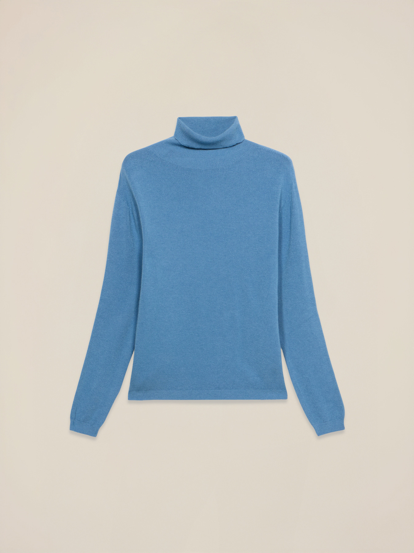 Feinstrick-Rollkragenpullover aus Viskosemischung image number 3