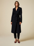 Long coat with belt image number 1