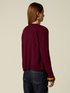 V-neck cardigan with button detail image number 1