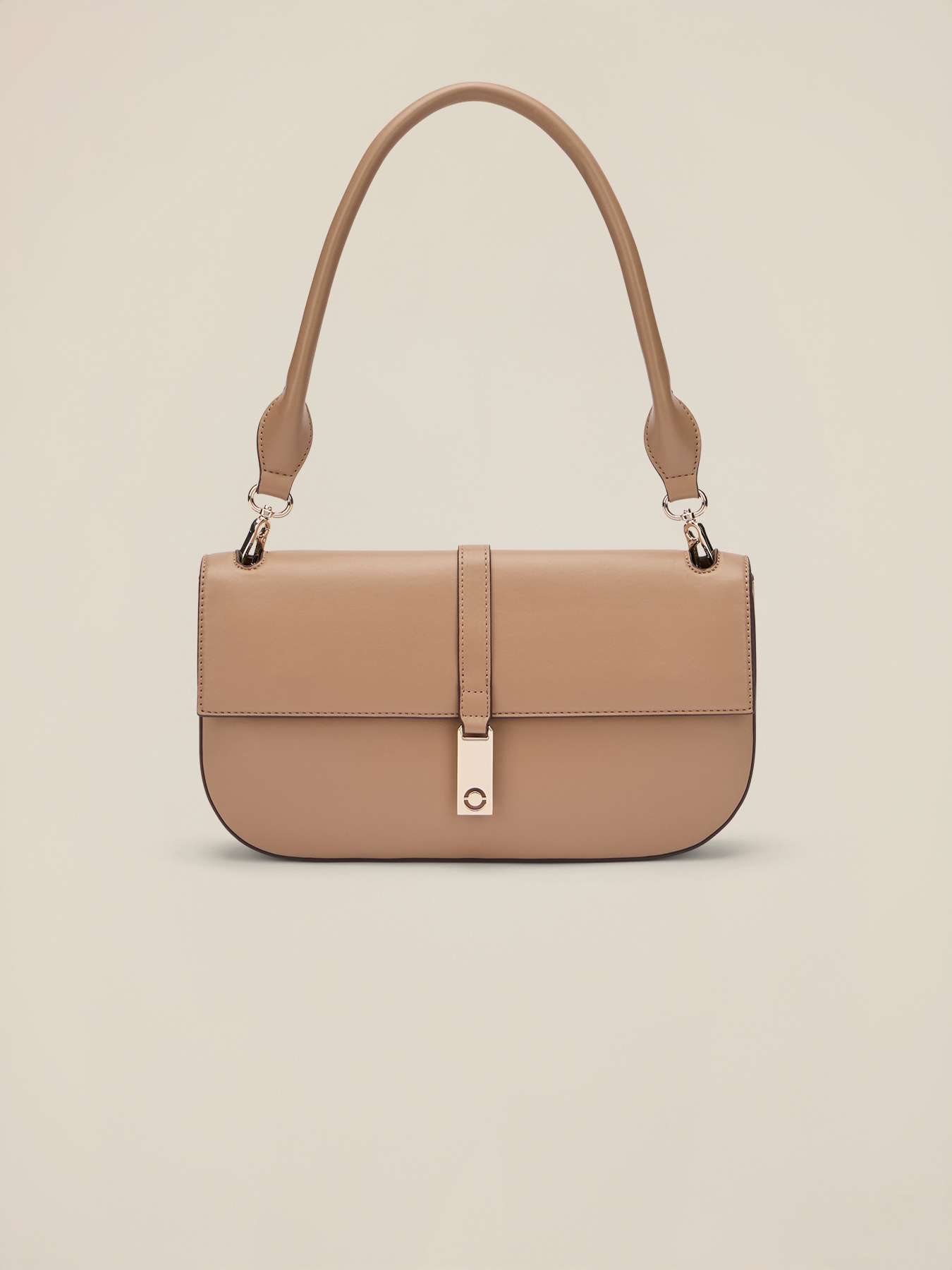 Sac bandoulière avec fermeture métallique image number 1