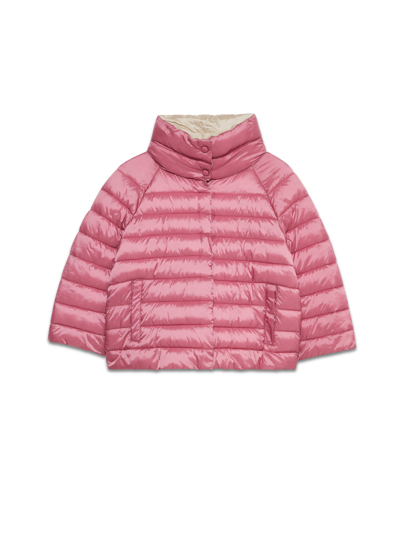 Lightweight boxy down jacket image number 4