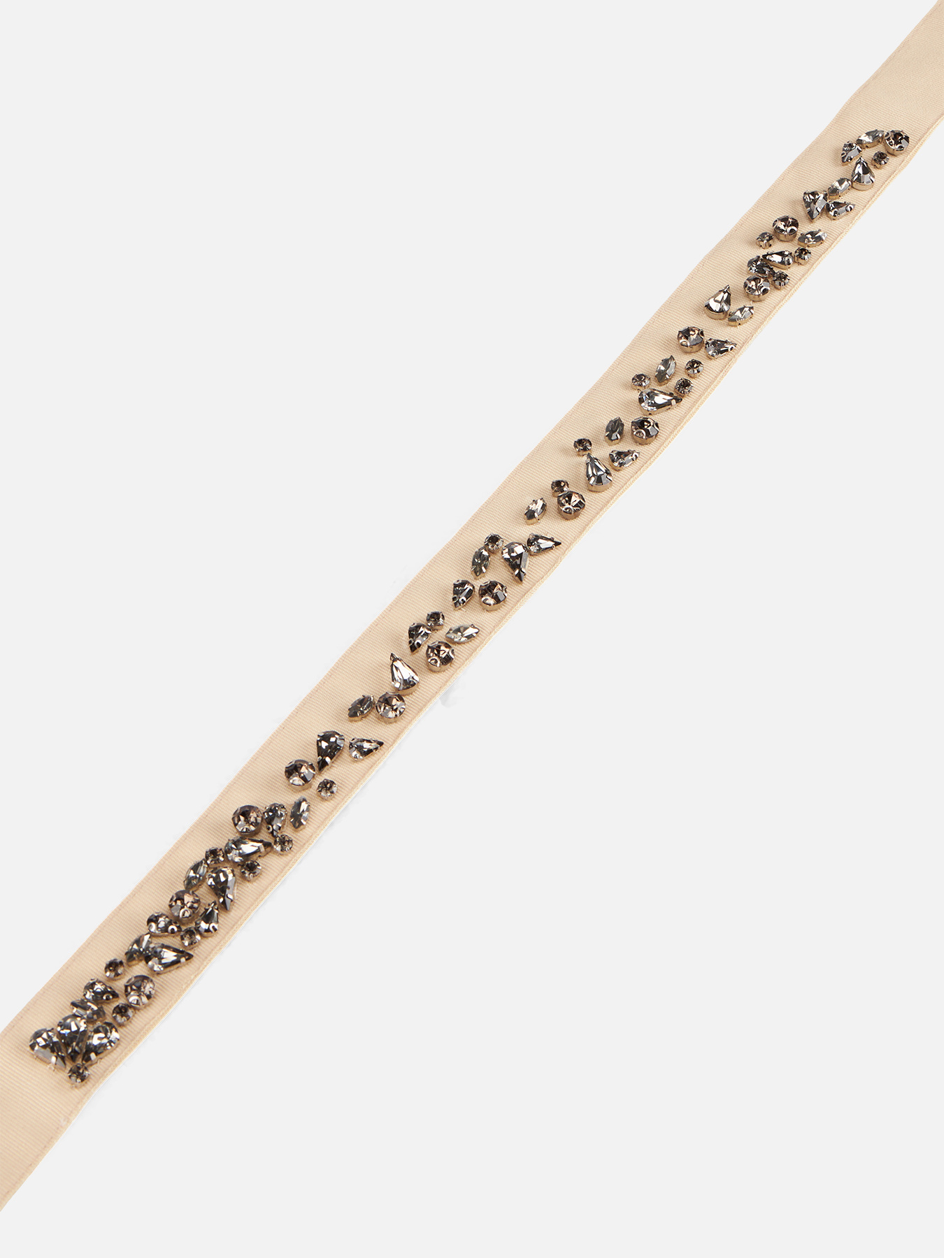 Fabric belt with set stones image number 2