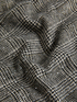 Chequered scarf with micro rhinestones image number 1