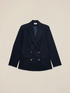 Blazer crois&eacute; &agrave; rayures image number 4