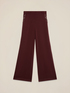 Palazzo pants in scuba fabric with welt pockets image number 4