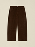 Weite Hose aus Baumwolle mit Barrel-Naht image number 4