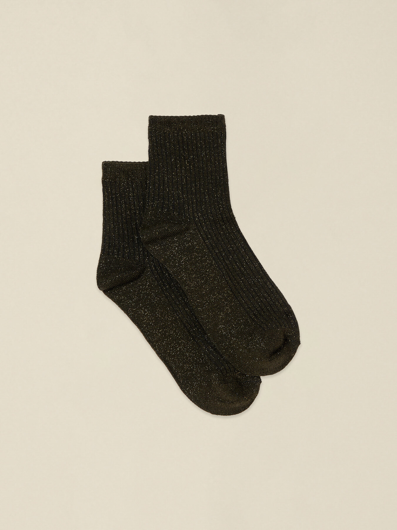Calcetines lurex acanalados image number 1
