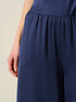 Palazzo pants in viscose satin image number 2