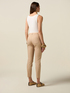 Pantalon skinny en coton m&eacute;lang&eacute; image number 1