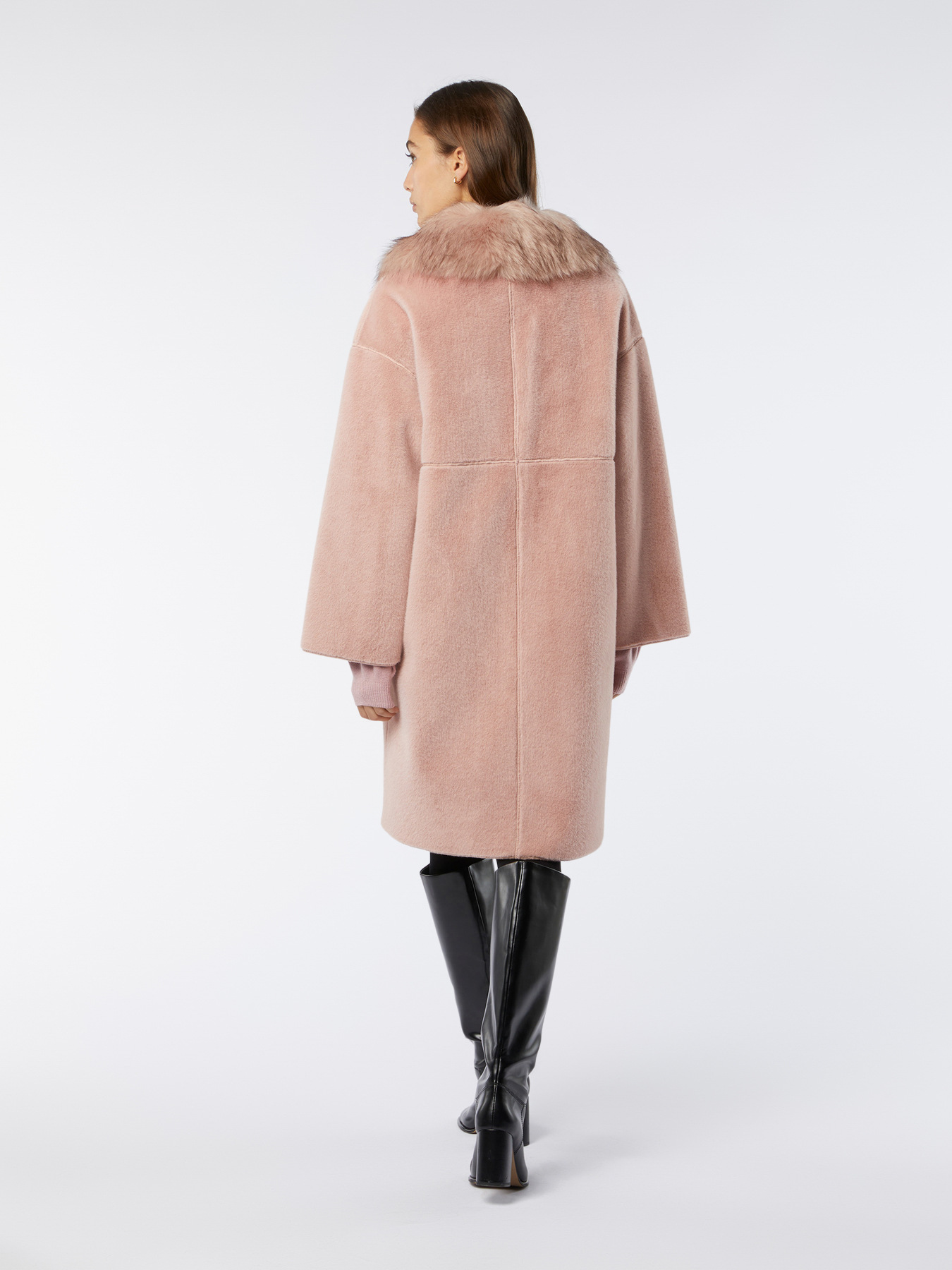 Cappotto effetto pelliccia rasata image number 1