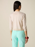Lurex cardigan with jewel embroidery image number 1