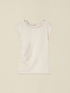 Top in jersey con ricamo gioiello image number 3