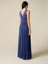 Lurex dress with embroidered bodice image number 1