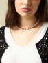 Kurze Halskette mit Steinen image number 0