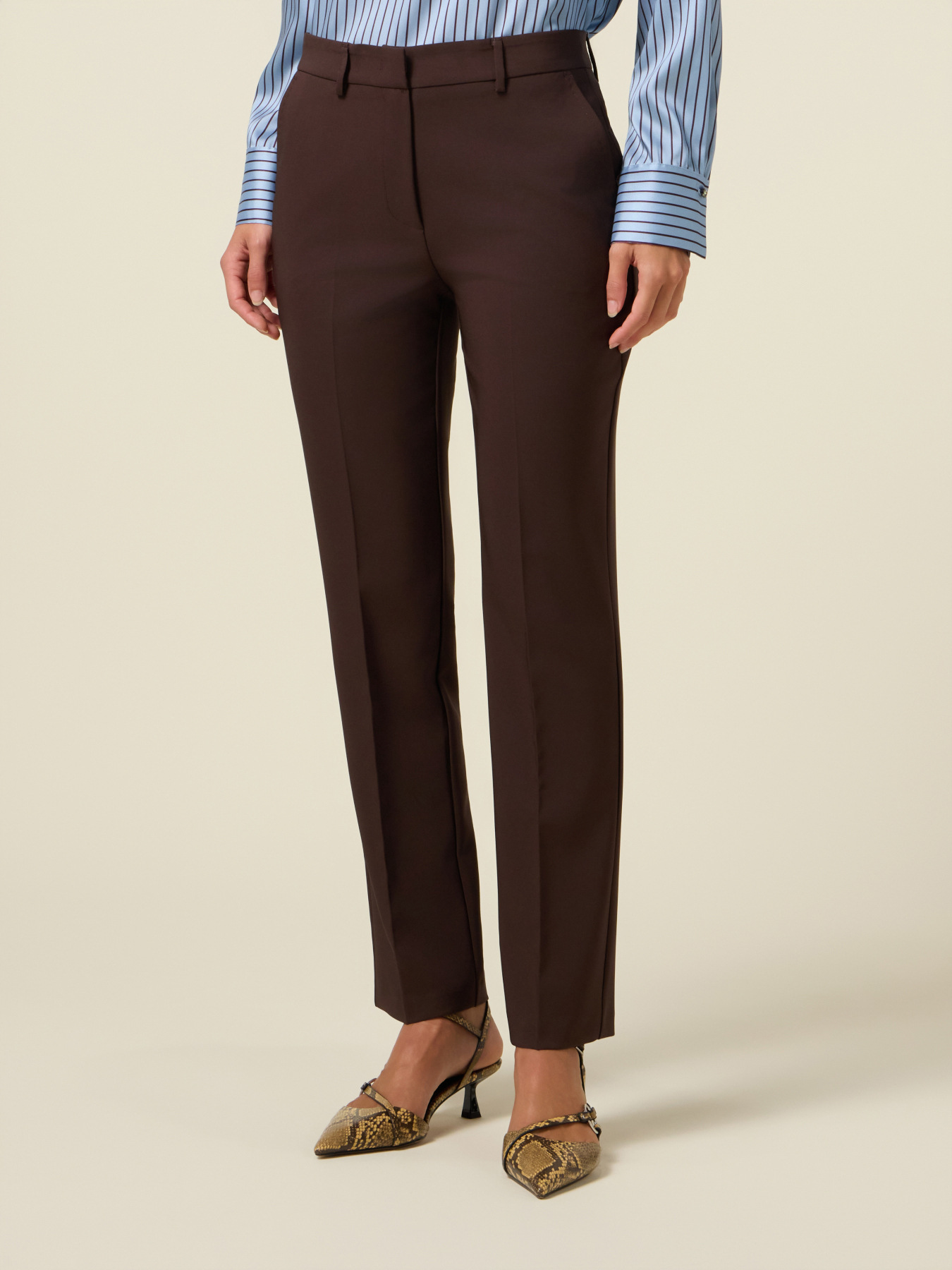 Technical fabric trousers image number 3