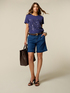 Jeansshorts aus Viskosemischung image number 0