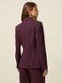 Blazer en flanelle m&eacute;lang&eacute;e viscose image number 3