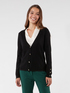 Cashmere blend cardigan with jewel buttons image number 0