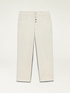 Tencel blend eco-friendly boyfit trousers image number 4