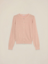 Short cardigan with sequins image number 4
