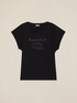 Camiseta de punto con bordado de letras image number 3