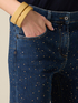 Jean regular avec cristaux image number 2