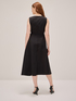 Midi dress with bow image number 1