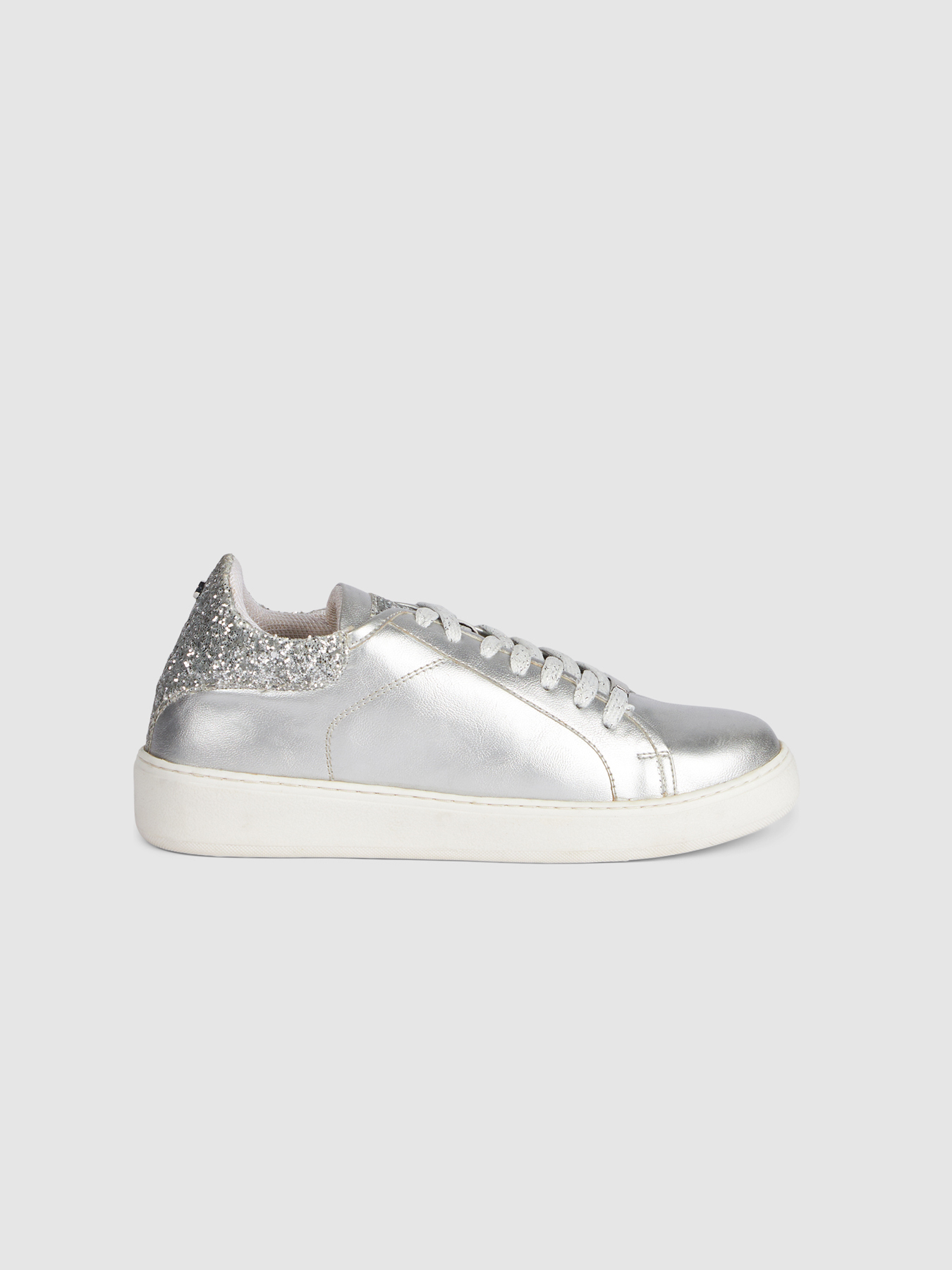 Sneakers mit Glitzerteil image number 2