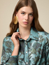 Floral pattern shirt image number 2