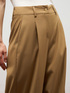 Palazzo pants in fluid fabric image number 2