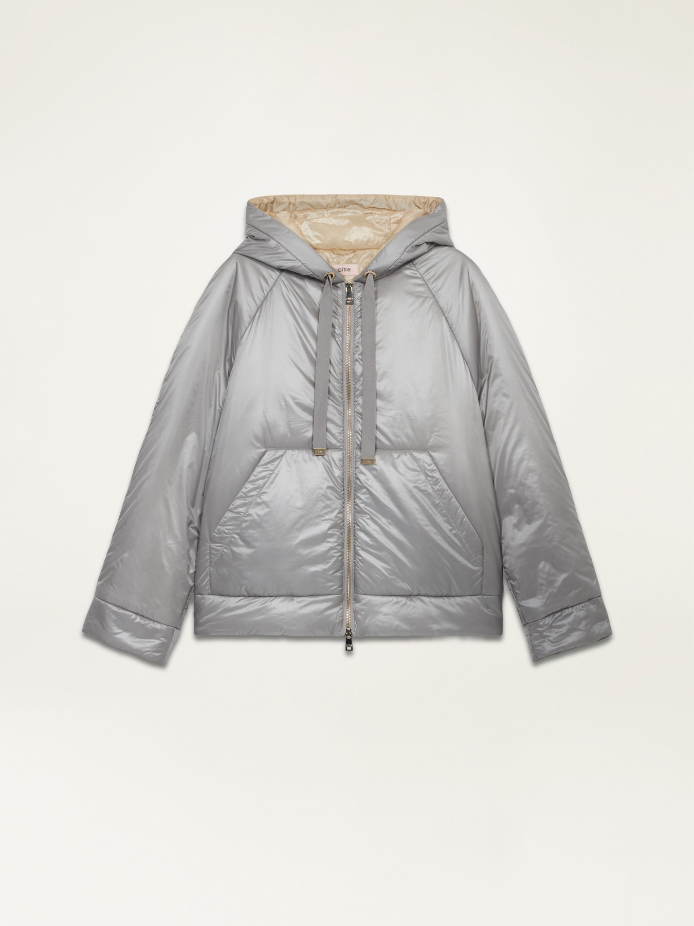 Lightweight down jacket with hood image number 3