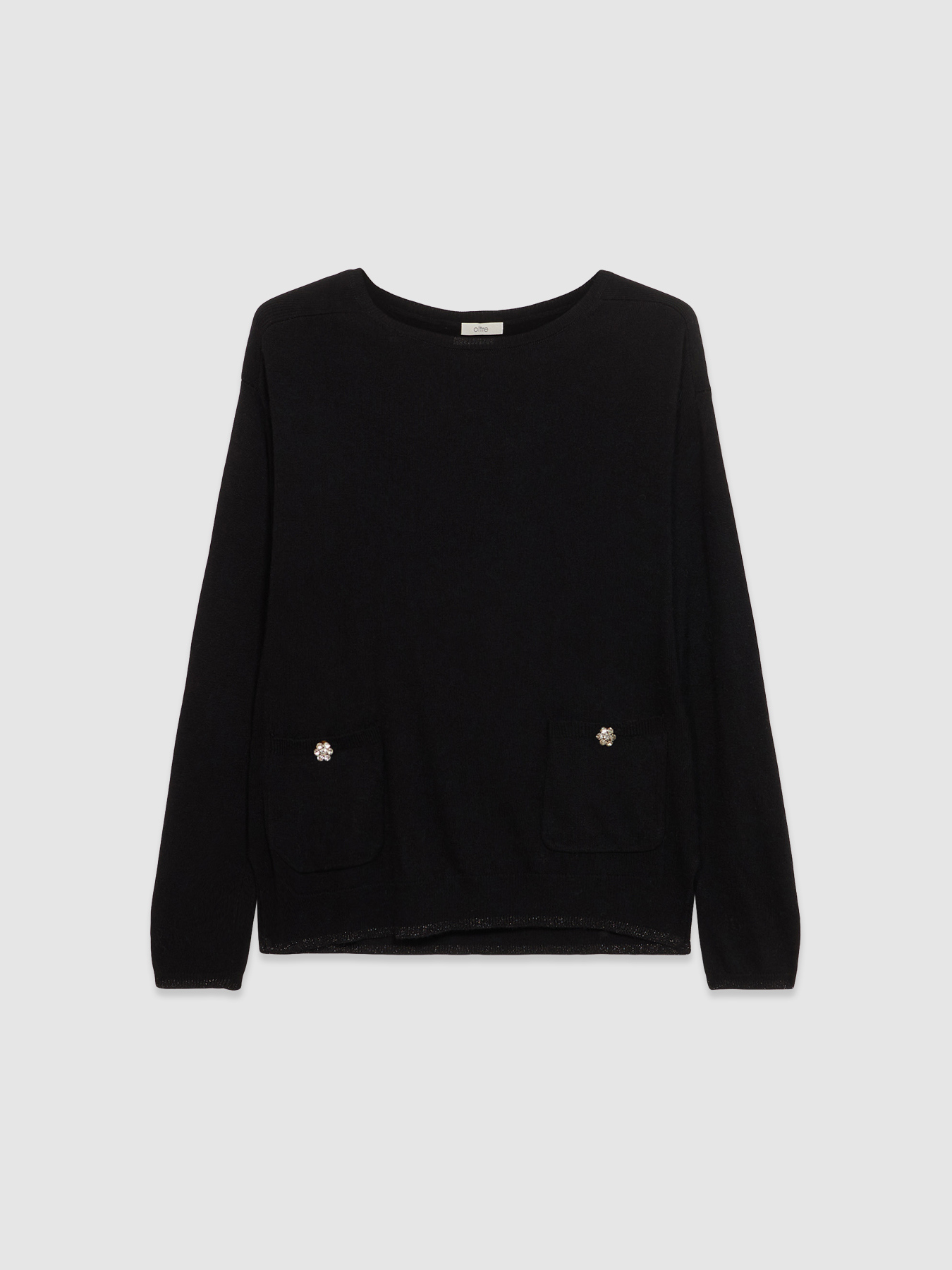 Pullover aus cashmere mit Taschen image number 0