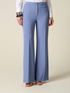 Palazzo pants in fluid fabric image number 3
