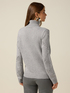 Mixed cashmere turtleneck with sequins image number 1