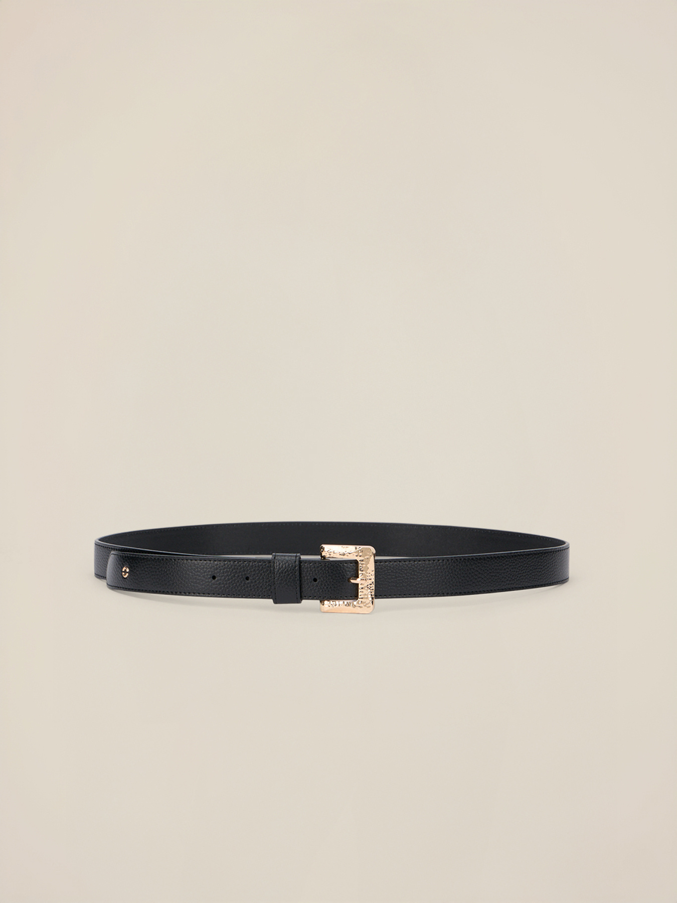 Belt with golden buckle image number 1