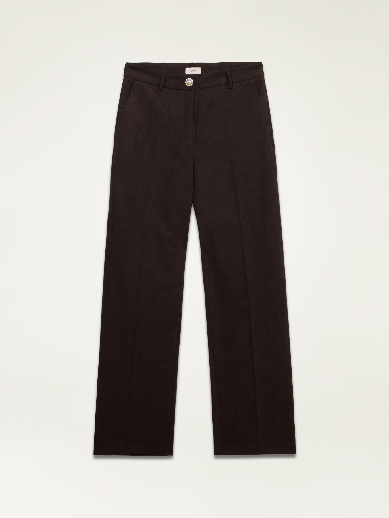 Pantaloni palazzo in velluto image number 4