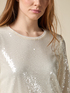 Blusa in paillettes image number 2