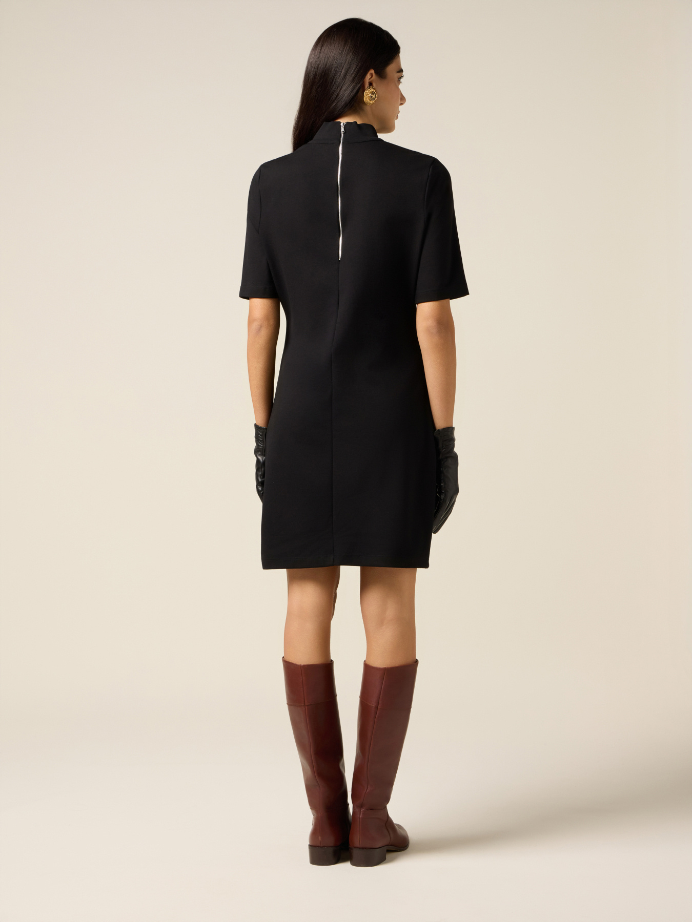 Etuikleid mit Foulard-Detail image number 1