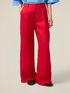 Pantalon palazzo 100% lin image number 3