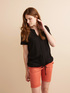 T-Shirt mit Tunnelzug am Abschluss image number 0