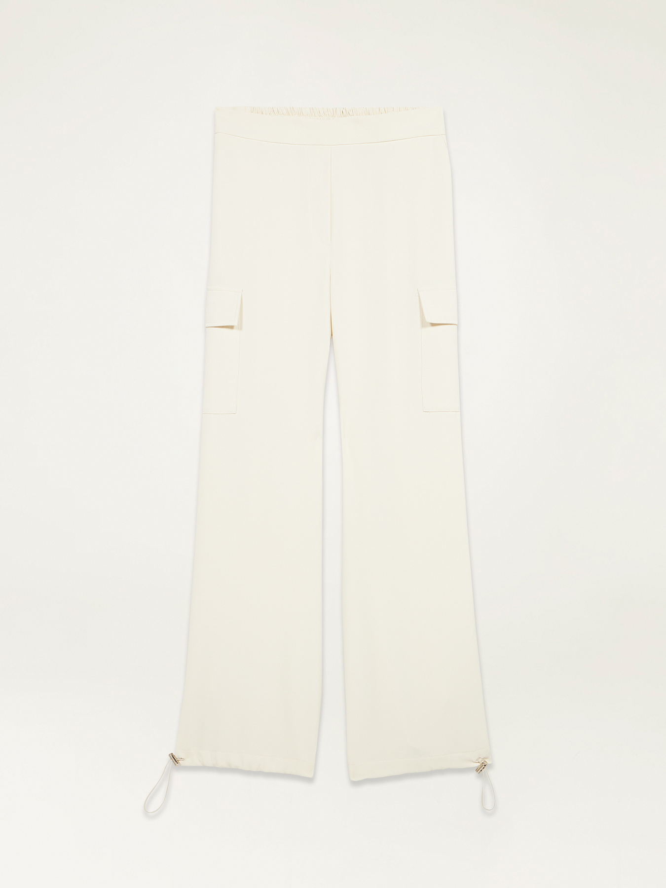 Cargo trousers in flowing fabric image number 4