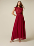 Langes Kleid aus Seiden-Voile-Mix image number 0