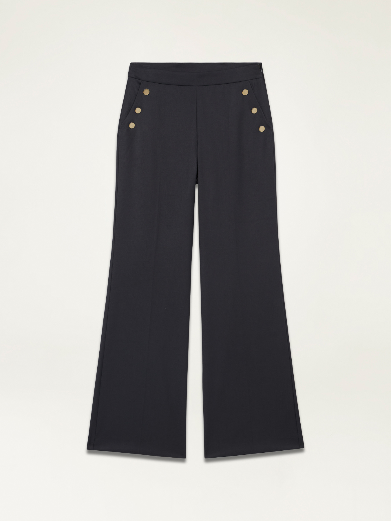 Pantalones modelo Palazzo de franela image number 4