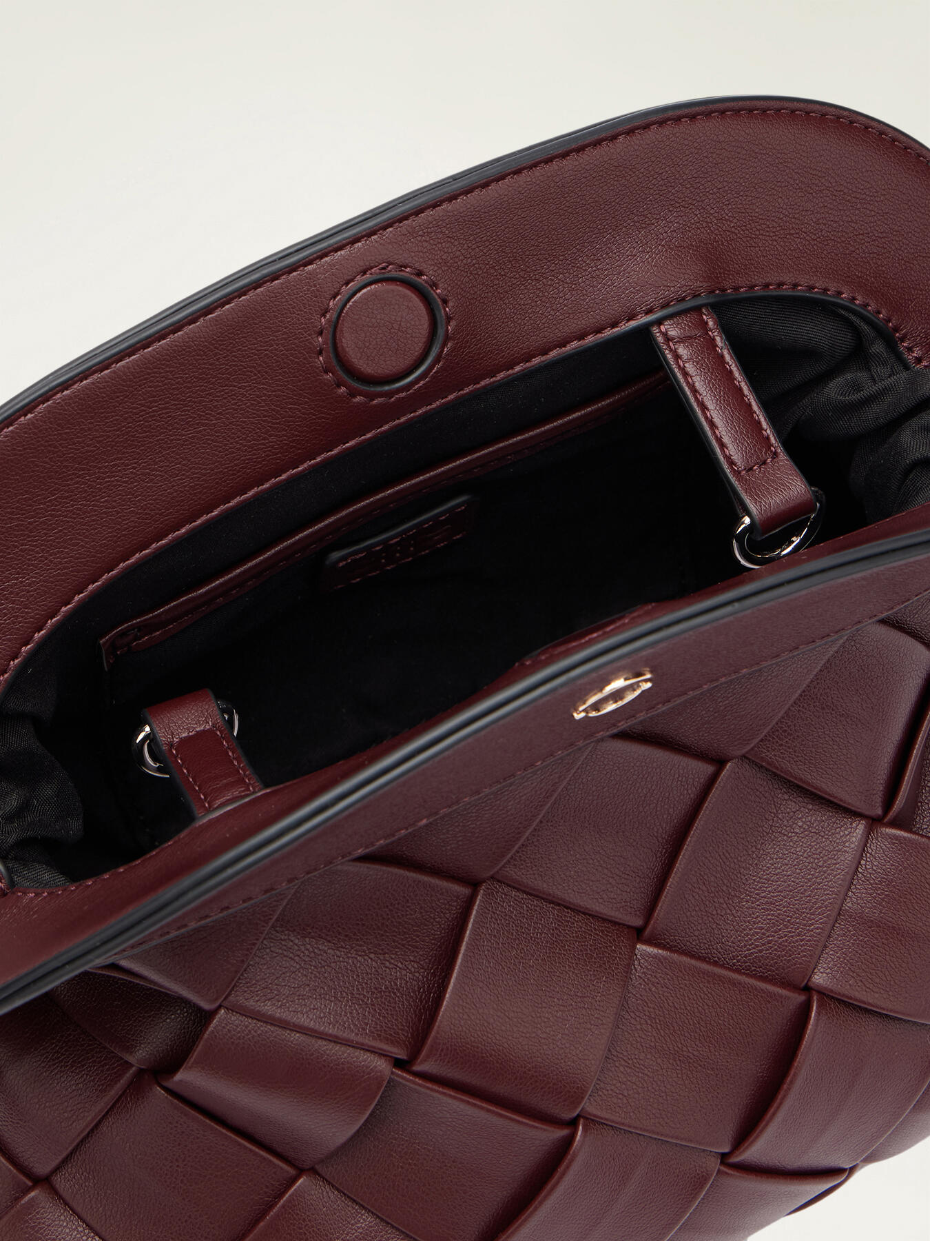 Woven mini pouch image number 4