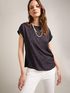 T-shirt fantaisie bi-mati&egrave;re image number 2