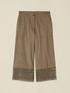 Pantaloni cropped traforati image number 4